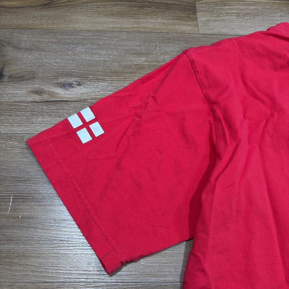 Adidas Vintage 2002 "Come On England" World Cup Korea Japan Soccer TShirt MEDIUM - Picture 11 of 12